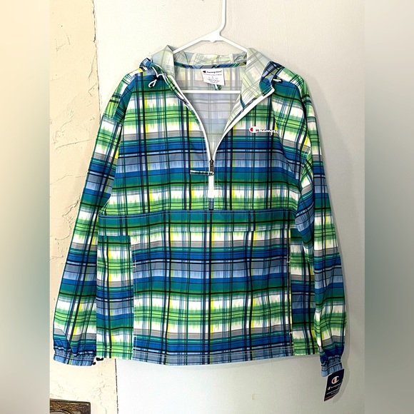 Champion Windbreaker Pullover size Medium Mens - Picture 1 of 8